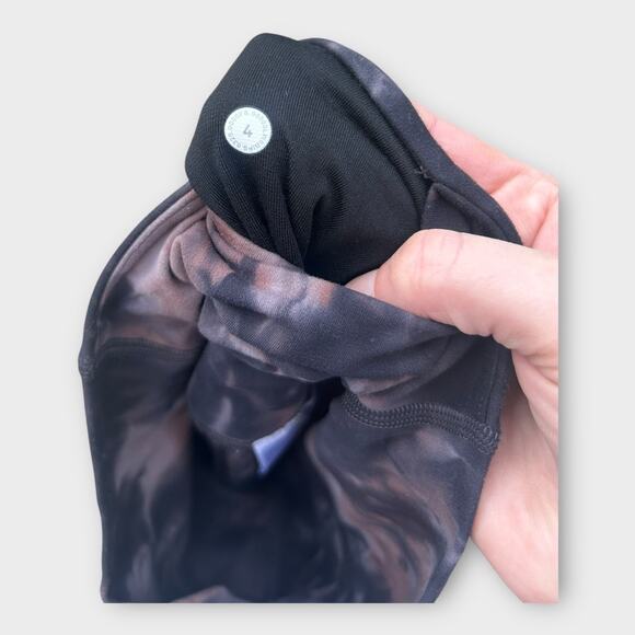 Lululemon Unlimit High-Rise 25" Leggings Keyhole Diamond Dye Graphite Grey 4 - Picture 6 of 8